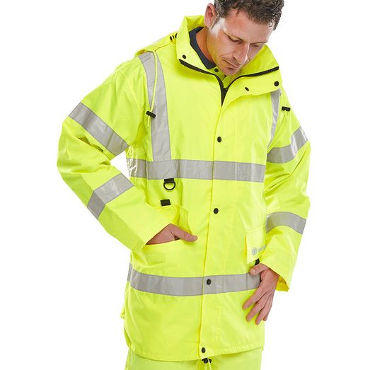 Beeswift Jubilee Hi-Vis Jacket Saturn Yellow