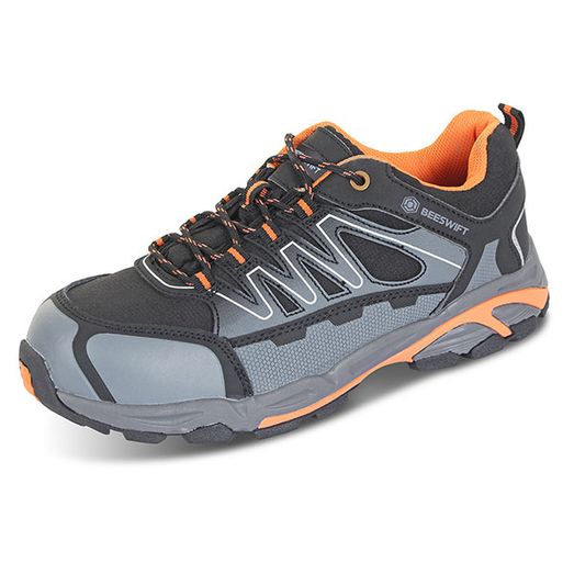 Beeswift Safety Trainer S3 Composite Black / Orange
