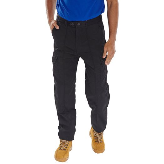 Beeswift Super Drivers Trousers Black
