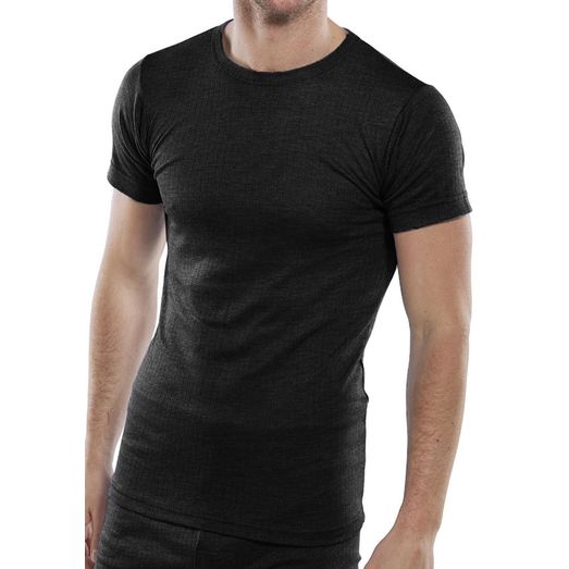 Beeswift Themal Vest Short Sleeve Black