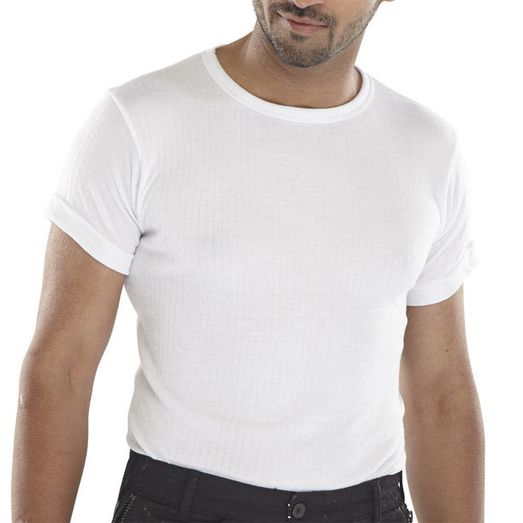 Beeswift Themal Vest Short Sleeve White