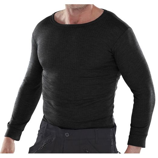 Beeswift Thermal Vest Long Sleeve Black
