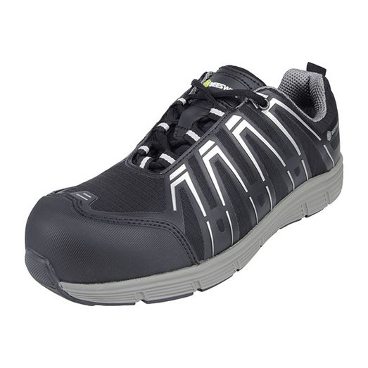 Beeswift Safety Trainer Shoe S3 Non Metallic Black/Grey