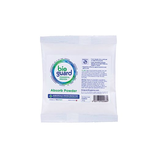 Bioguard Absorb Powder Sachet 40G White