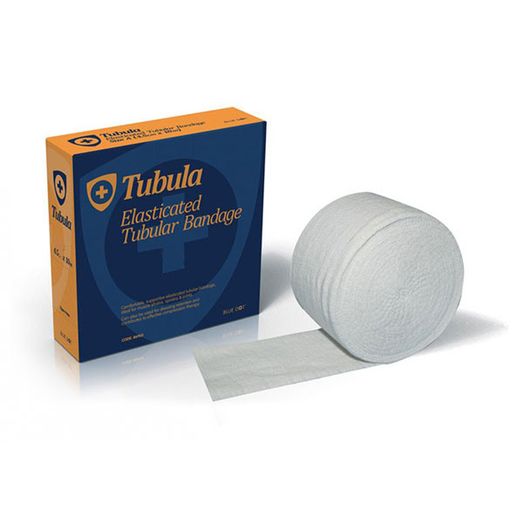 Blue Dot Tubular Bandage Size D 10M White