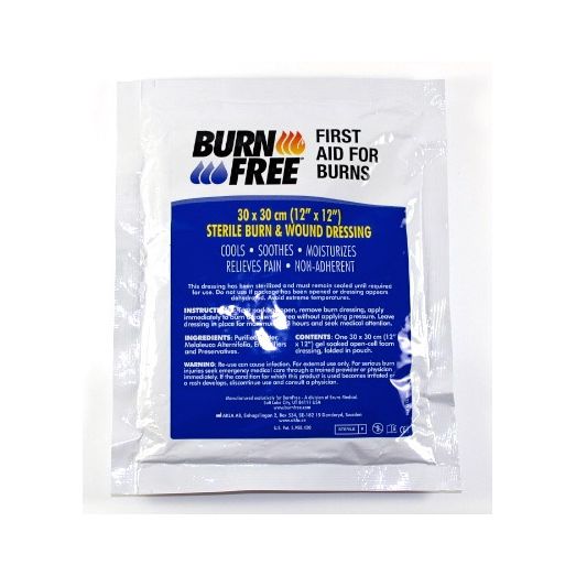 Burn Free Burns Dressing 30 X 20Cm White