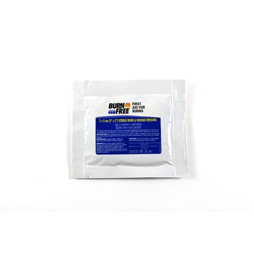 Burn Free Burns Dressing 5 X 5Cm White