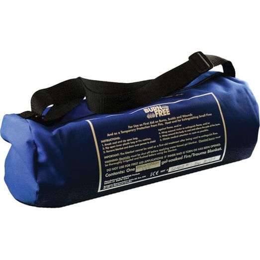 Burn Free Trauma Blanket 183 X 152Cm Blue