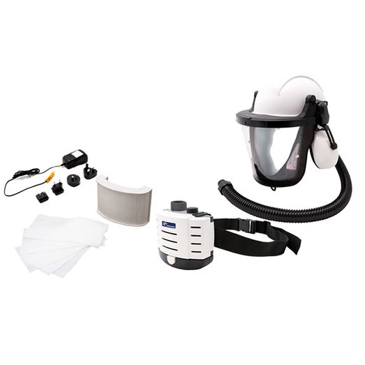 Centurion Conceptair Helmet &amp; Flip Up Visor Kit P3 Black/White