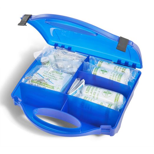 Click Medical 10 Person Kitchen / Catering First Aid Kit Blue