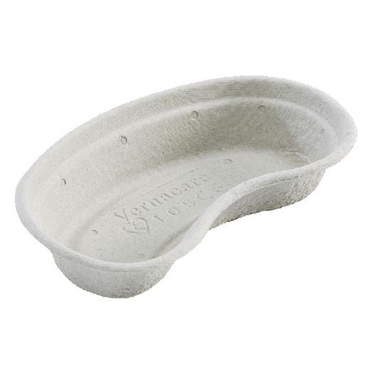 Click Medical Disposable Paper Kidney Dish 700ml Grey (10 Pack)