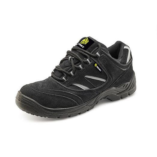 Beeswift Safety Trainer Shoe Black
