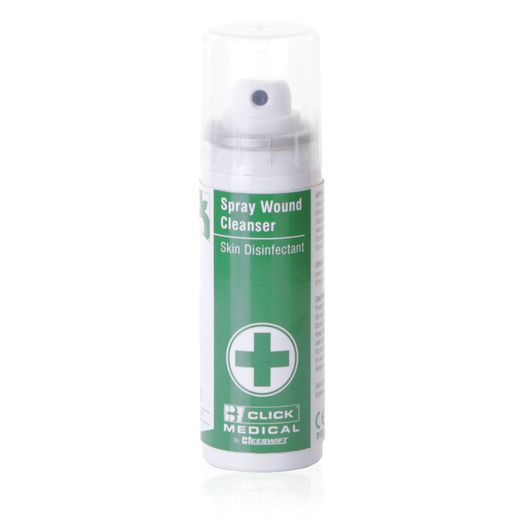 Click Medical Wound Cleanser Skin Disinfectant 70Ml White