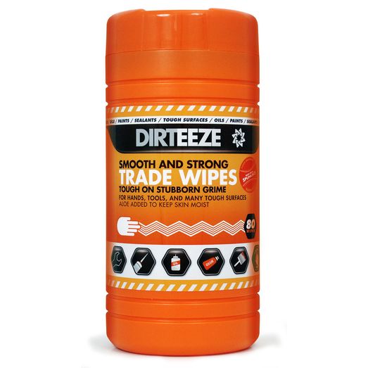 Dirteeze Smooth And Strond Trade Wipes Orange