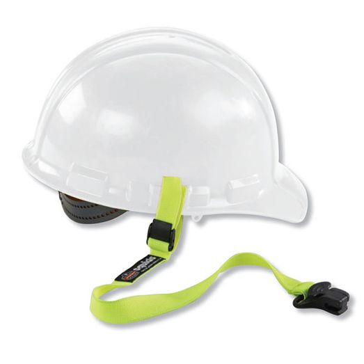 Ergodyne Elastic Hard Hat Lanyard Clamp Yellow