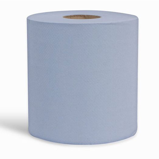 Esfina Essentials Embossed Centerfeed 2Ply 150M Blue (6 Pack)