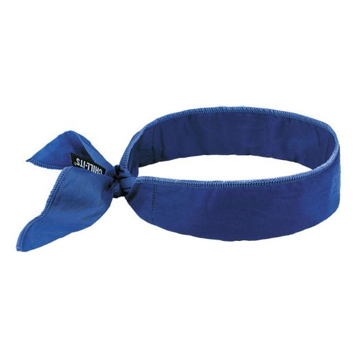 Ergodyne Evaporative Cooling Bandana Blue