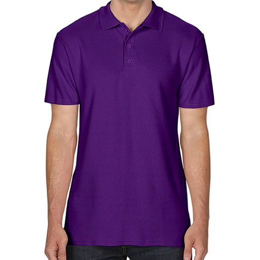 Gildan Polo Shirt Purple