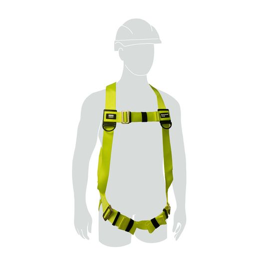 Honeywell H100 1 Point Universal Size Harness Yellow