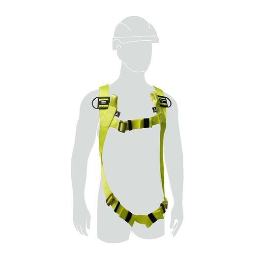 Honeywell H100 2 Point 2 Loop Universal Size Harness Yellow