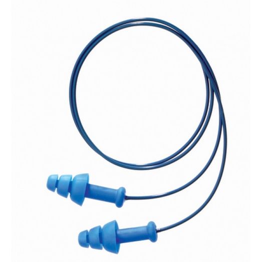 Honeywell Smartfit Detectable Corded Ear Plugs Blue (50 Pack)