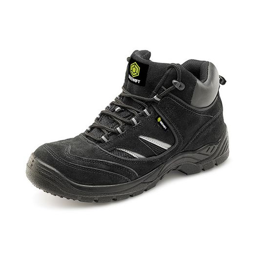 Beeswift Safety Trainer Boot Black