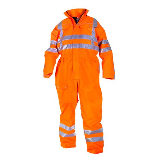 Hydrowear Uelsen Hi-Vis Waterproof Winter Coverall Orange