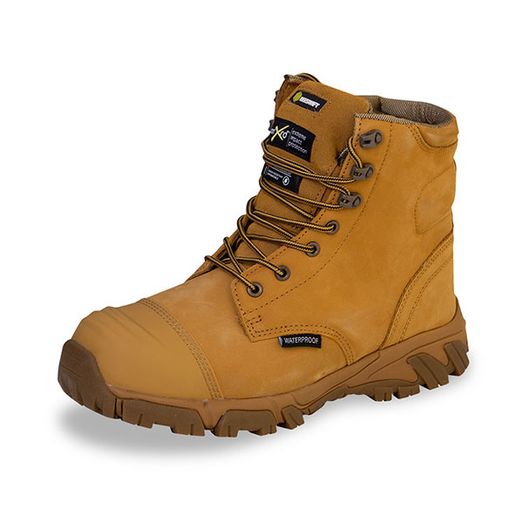 Beeswift Waterproof Side Zip Safety Boot Nubuck