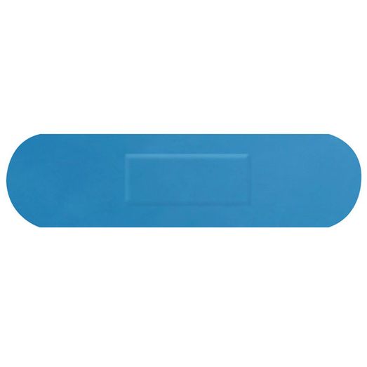 Hygioplast Detectable Medium Strip Plasters 100 Blue (100 Pack)