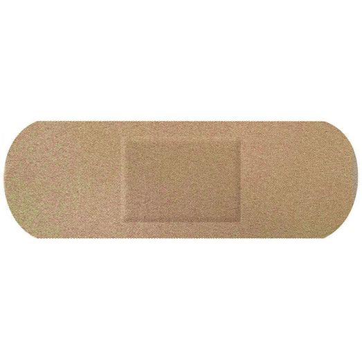 Hygioplast Fabric Senior Strip Plasters 100 Flesh (100 Pack)