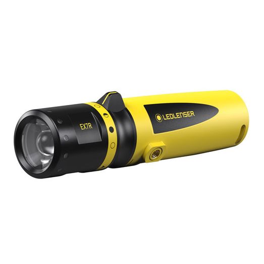 Ledlenser Ex7R Intrinsically Safe Rechargeable Torch Yellow