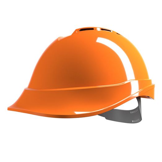 MSA V-Gard 200 Vented Safety Helmet Orange