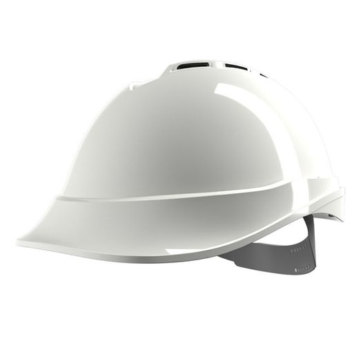 MSA V-Gard 200 Vented Safety Helmet White