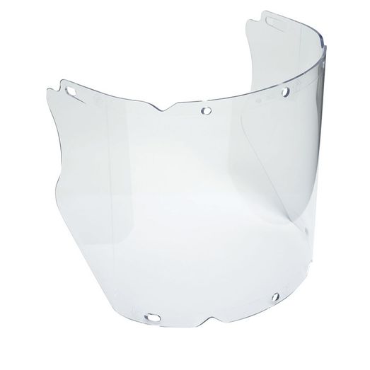 MSA V-Gard Propionate Moulded Visor Chinguard Version Clear