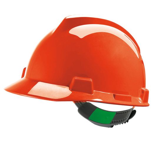 MSA V-Gard Safety Helmet Orange
