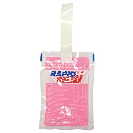 Rapid Relief Infant Heel Warmer 3.75"X 5.5" White