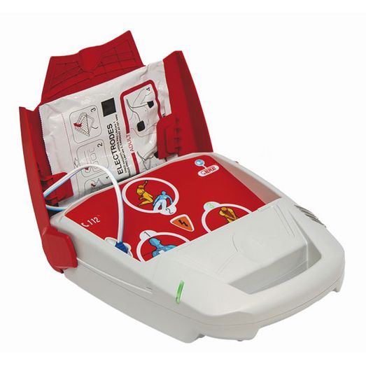 Schiller Fred Pa-1 Fully Automatic Aed Defibrillator Red
