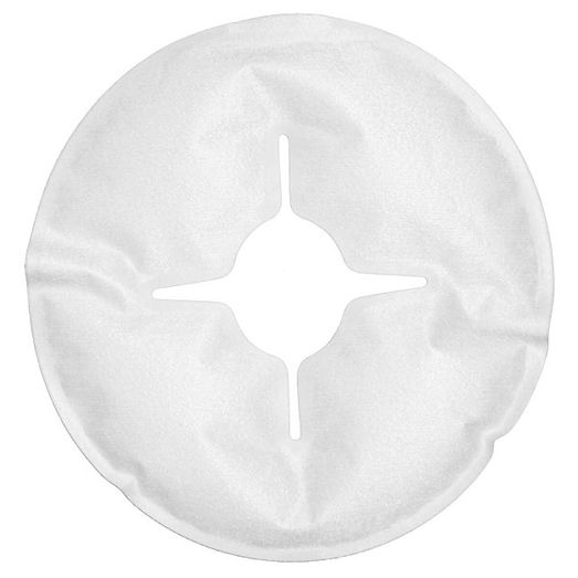 Rapid Relief Reusable Premium Cool And Warm Gel Breast Pads 5" White