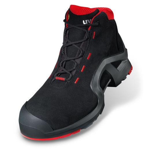 Uvex 1 X-Tended Support S3 Src Lace-Up Boots Black / Red
