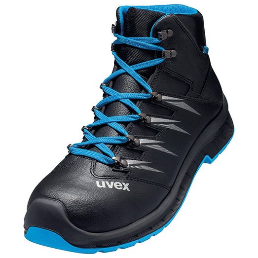 Uvex 2 Trend Safety Boots Black/Blue