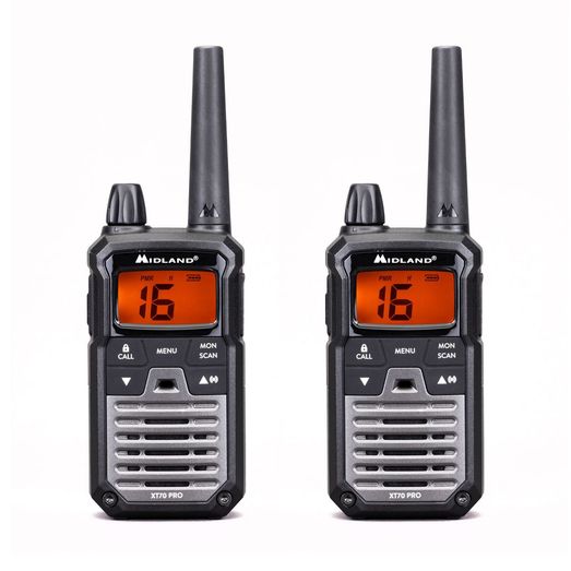 Midland XT70 PRO Twin Walkie Talkie Kit