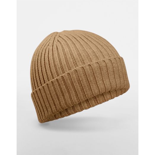 Beechfield Organic Cotton Kids Beanie Biscuit