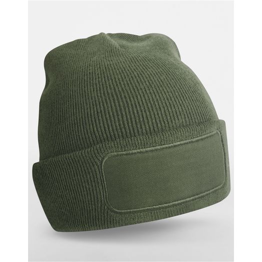 Beechfield Original Patch Beanie Olive Green