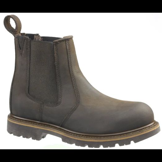 Buckler Buckflex B1150SM SB Chocolate Brown Safety Dealer Boots - UK06 - DAMAGED BOX SPECIAL!