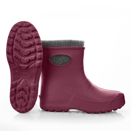 Leon Boots Ultralight Ankle Boots Ladies Burgundy