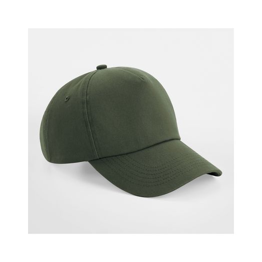 Beechfield Authentic 5 Panel Cap Olive Green