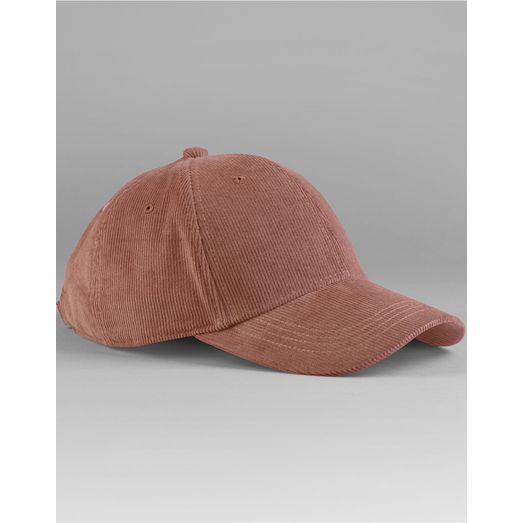 Beechfield EarthAware® Organic Cord Baseball Cap Redwood