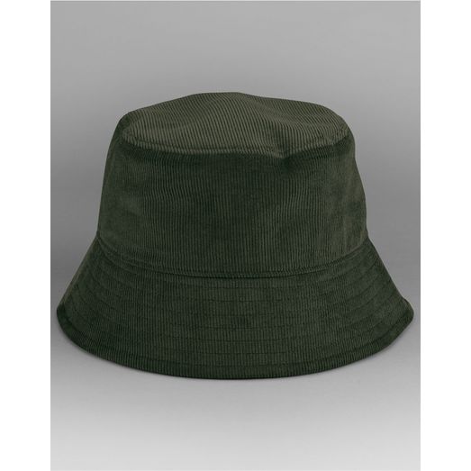 Beechfield EarthAware® Organic Cord Bucket Hat Forest Night