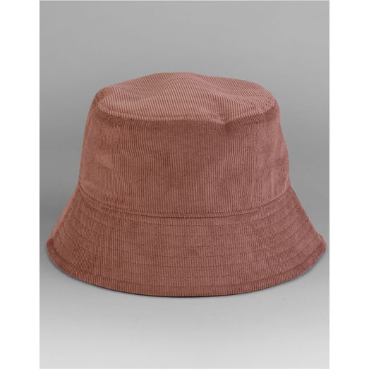 Beechfield EarthAware® Organic Cord Bucket Hat Redwood
