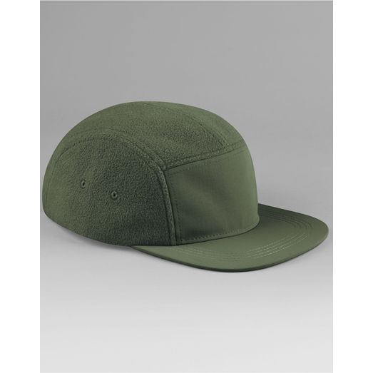 Beechfield Fleece Outdoor Camper Cap Olive Green